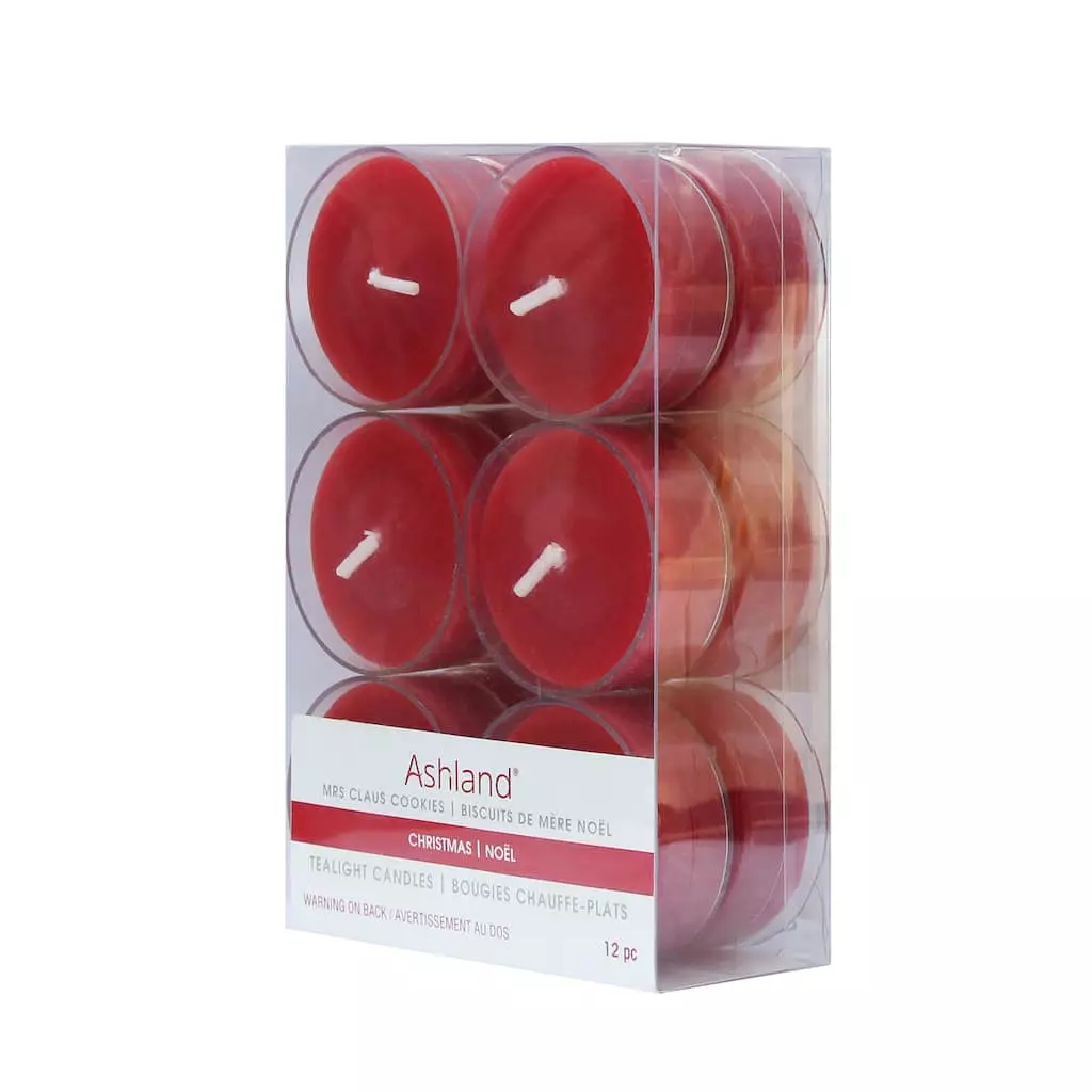 Best Pirce ๐ Mrs. Claus Cookies Scented Tealight Candles by Ashland®, 12ct. ๐ 5 Best Pirce ๐ Mrs. Claus Cookies Scented Tealight Candles by Ashland®, 12ct. ๐ - Image 3