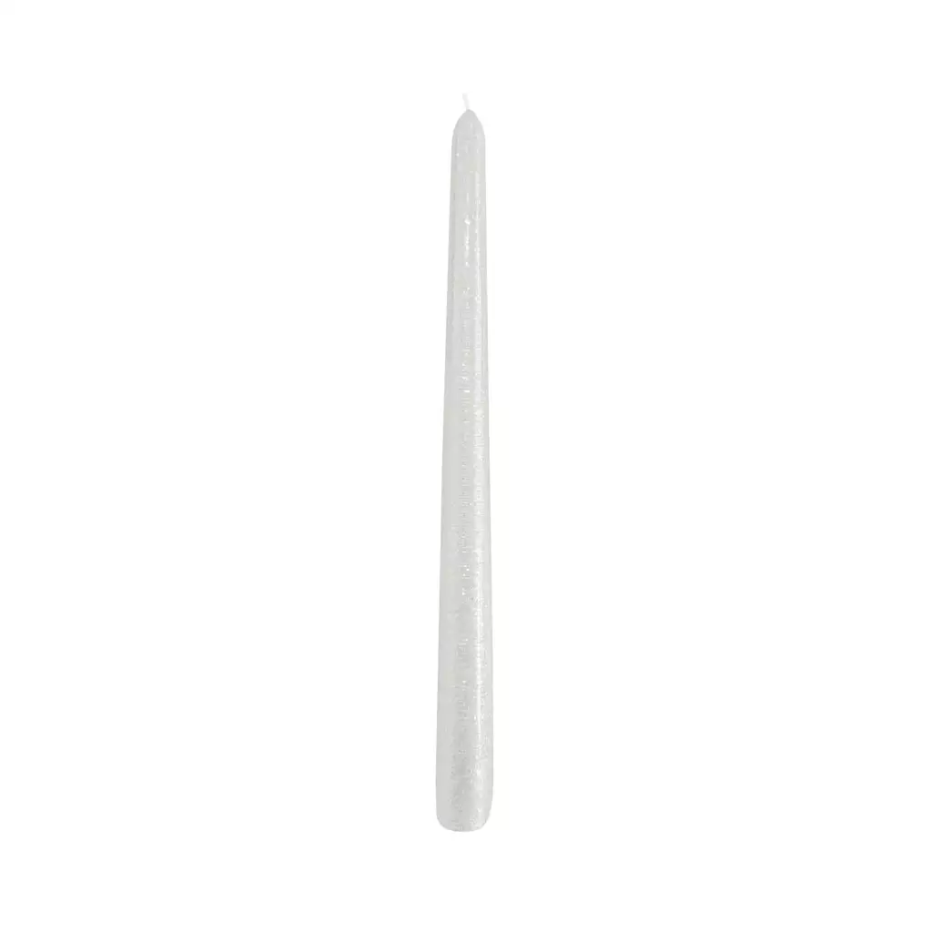 Top 10 ๐ 10" Textured White Taper Candles by Ashland®, 4ct. ๐งจ 4 Top 10 ๐ 10" Textured White Taper Candles by Ashland®, 4ct. ๐งจ - Image 2