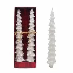 Outlet ⌛ 10.5" White 🌟 Christmas Tree Taper Candles by Ashland®, 2ct. 👍 -Ashland Online Store 10701852 2