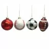 Budget 🌟 Assorted 3" Glass Sports Ball Ornament by Ashland® ⌛ -Ashland Online Store 10701855 1