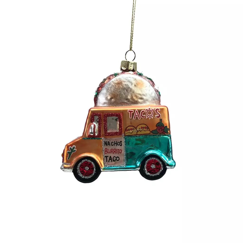 Best Sale โญ Glass Taco Truck Ornament by Ashland® ๐ 3 Best Sale โญ Glass Taco Truck Ornament by Ashland® ๐