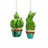 Best Pirce 🎁 Assorted Glass Cactus Ornament by Ashland® ❤️ -Ashland Online Store 10701874 1