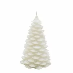 Cheap ๐ 4" x 6.5" White Christmas Tree Candle by Ashland® ๐คฉ