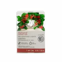 Flash Sale ๐ 18ct. Holly Berries & Leaves LED Crafting Lights by Ashland® ๐ 9 Flash Sale ๐ 18ct. Holly Berries & Leaves LED Crafting Lights by Ashland® ๐ -Ashland Online Store 10701966 4