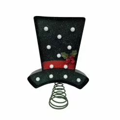 Cheapest โญ 10" Snowman Top Hat Lighted Tree Topper by Ashland® ๐