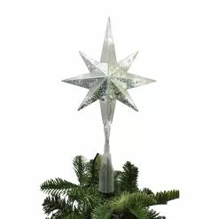 Outlet ⌛ 14" Silver Lighted Star of Bethlehem Tree Topper by Ashland® 🔥 -Ashland Online Store 10701972 3
