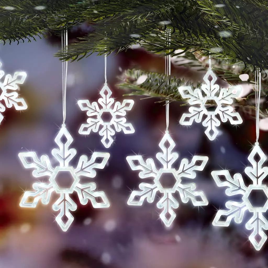 Brand new ⌛ 5ft. Snowflake Dangler Lights by Ashland® ⌛ 4 Brand new ⌛ 5ft. Snowflake Dangler Lights by Ashland® ⌛ - Image 2