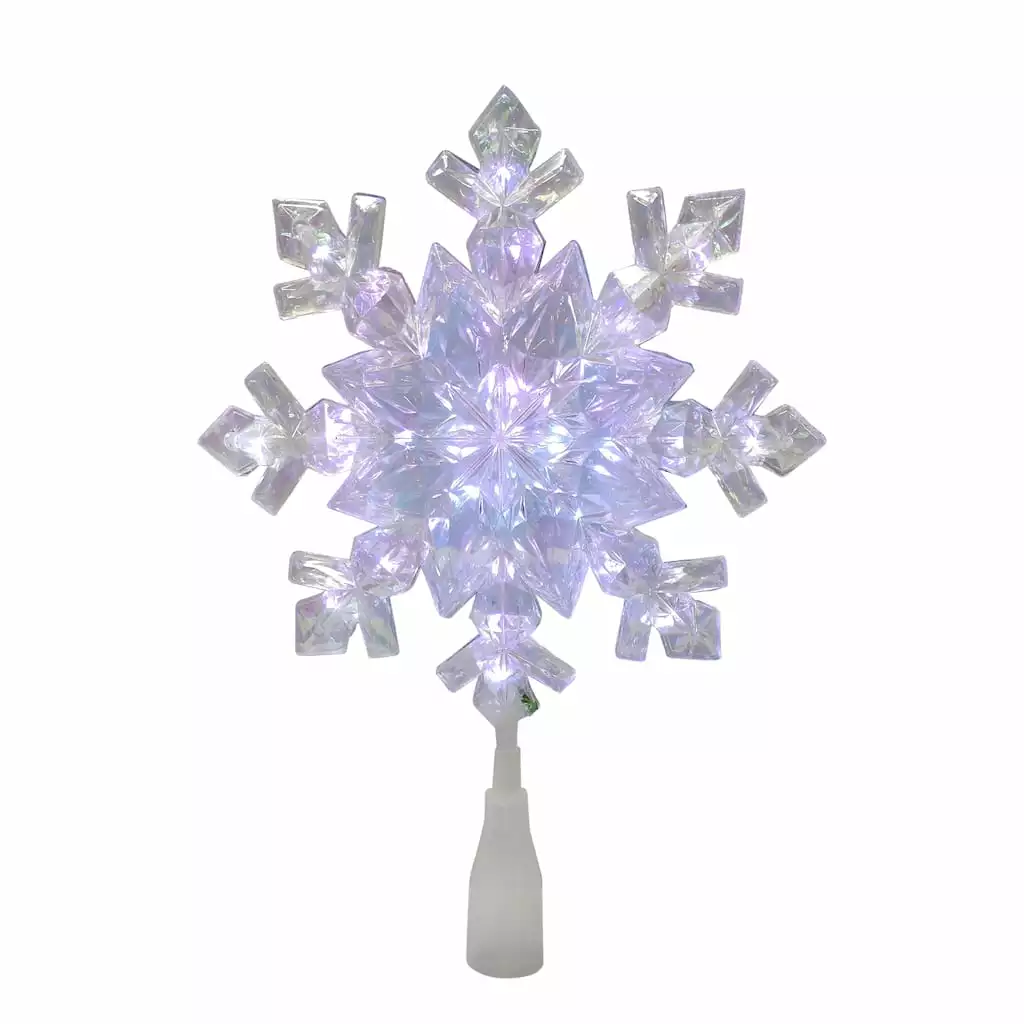 Hot Sale โ๏ธ 12.5" Iridescent Snowflake Lighted Tree Topper by Ashland® ๐ฅ 4 Hot Sale โ๏ธ 12.5" Iridescent Snowflake Lighted Tree Topper by Ashland® ๐ฅ - Image 2