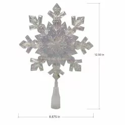 Hot Sale โ๏ธ 12.5" Iridescent Snowflake Lighted Tree Topper by Ashland® ๐ฅ 9 Hot Sale โ๏ธ 12.5" Iridescent Snowflake Lighted Tree Topper by Ashland® ๐ฅ -Ashland Online Store 10701975 5