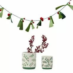 Flash Sale 🛒 7" Large Holly Berry Ceramic Pot by Ashland® ✨ -Ashland Online Store 10702358 2