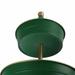 Wholesale 🧨 15" Green & Gold Galvanized Tray by Ashland® ⭐ -Ashland Online Store 10702365 3