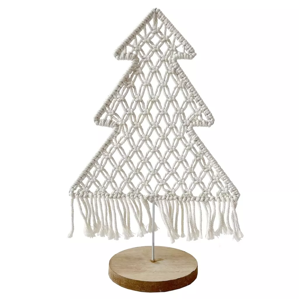 Best Sale ๐คฉ 15.75" Macramé Christmas Tree Decoration by Ashland® ๐ฏ 3 Best Sale ๐คฉ 15.75" Macramé Christmas Tree Decoration by Ashland® ๐ฏ