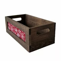 Wholesale ❤️ Small Wooden Snowflake Crate by Ashland® 🌟
