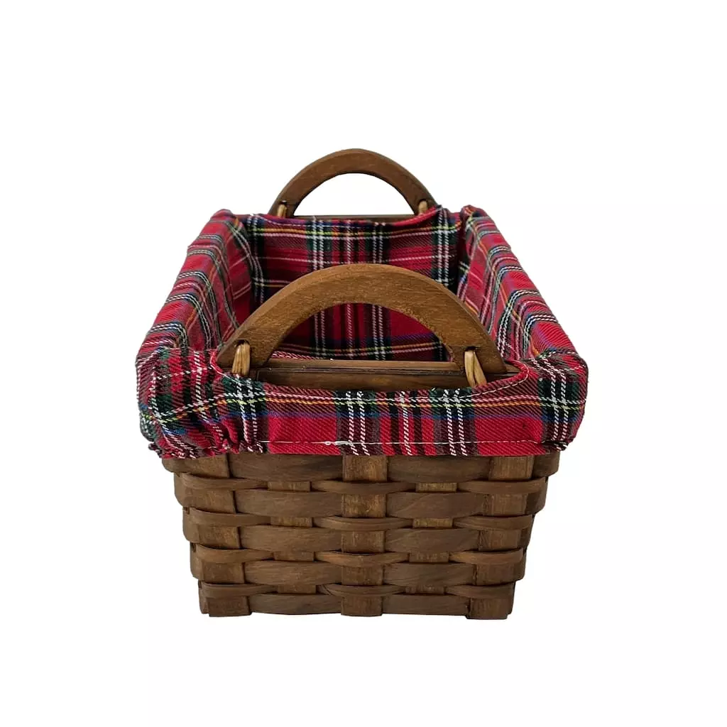 Brand new ⭐ Small Chipwood Basket with Liner by Ashland® ✨ 5 Brand new ⭐ Small Chipwood Basket with Liner by Ashland® ✨ - Image 3