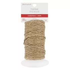 Top 10 ✔️ 75ft. Metallic Natural Twine by Ashland® ⭐