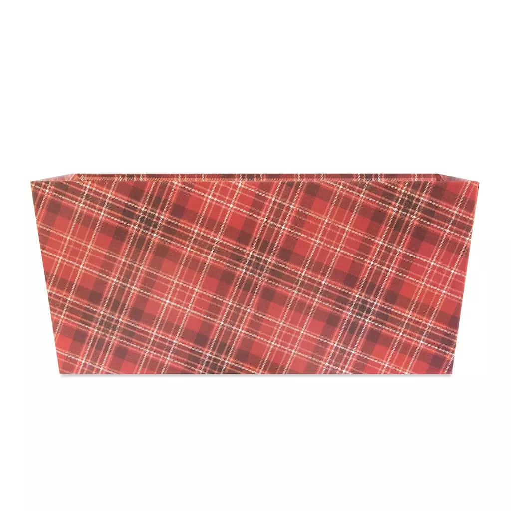 Cheapest 🧨 Small Red Plaid Christmas Gift Bin by Ashland® 🧨 4 Cheapest 🧨 Small Red Plaid Christmas Gift Bin by Ashland® 🧨 - Image 2