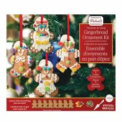 Cheap 🎉 Gingerbread Ornament Activity Kit by Michaels ⌛