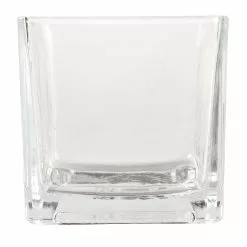 Best deal 😍 5" Cube Glass Vase by Ashland® 👍