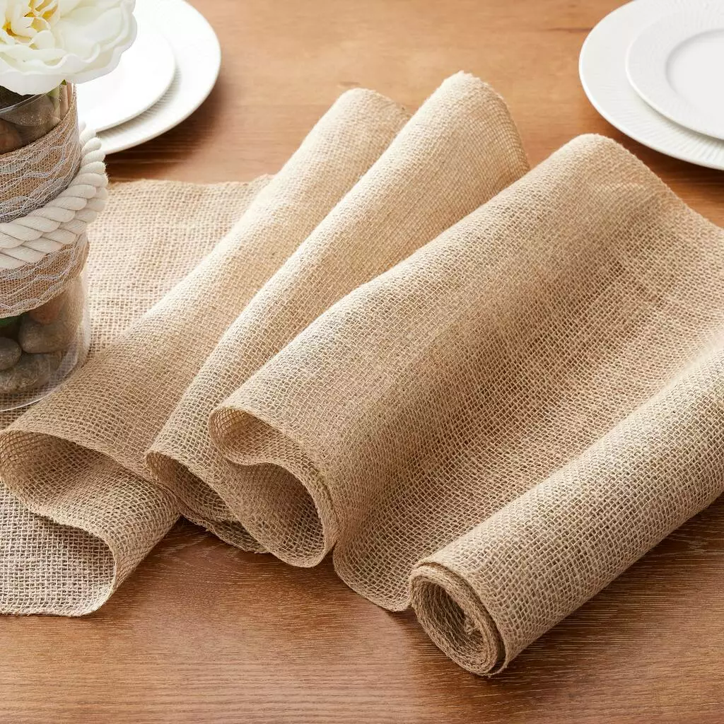 Best Sale 🥰 12 Pack: Open Weave Burlap Runner by Ashland™ ❤️ 4 Best Sale 🥰 12 Pack: Open Weave Burlap Runner by Ashland™ ❤️ - Image 2