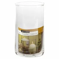 Promo ❤️ 12 Pack: 6" Cylinder Glass Candle Holder by Ashland® 😉