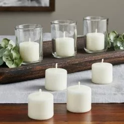 Outlet ⌛ 12 Packs: 24 ct. (288 total) Basic Elements™ Ivory Votive Candles by Ashland® 👍 -Ashland Online Store MP317959 20