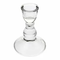 Cheap ⭐ 12 Pack: 3.5" Glass Taper Candle Holder by Ashland® 🔥