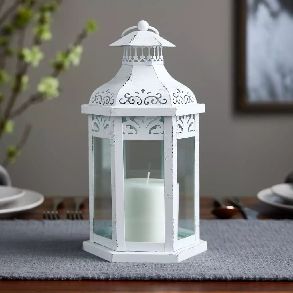 Best reviews of โ 6 Pack: 10.5" White Metal Lantern by Ashland® ๐ 4 Best reviews of โ 6 Pack: 10.5" White Metal Lantern by Ashland® ๐ - Image 2