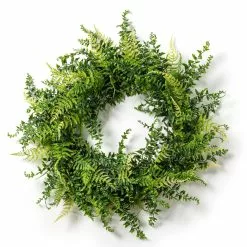 Brand new 😉 12 Pack: 20" Mixed Greenery & Leaves Wreath by Ashland® ✔️ -Ashland Online Store MP547487 21