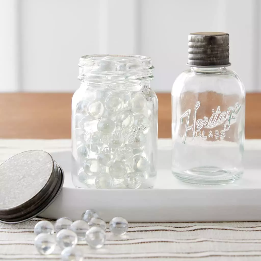 Brand new ⌛ 24 Pack: 3.5" Heritage Mason Jar by Ashland® ⭐ 4 Brand new ⌛ 24 Pack: 3.5" Heritage Mason Jar by Ashland® ⭐ - Image 2