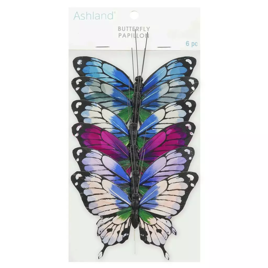 Best reviews of ๐ 8 Packs: 6 ct. (48 total) 10.2" Assorted Brights Feather Butterflies by Ashland® โจ 4 Best reviews of ๐ 8 Packs: 6 ct. (48 total) 10.2" Assorted Brights Feather Butterflies by Ashland® โจ - Image 2