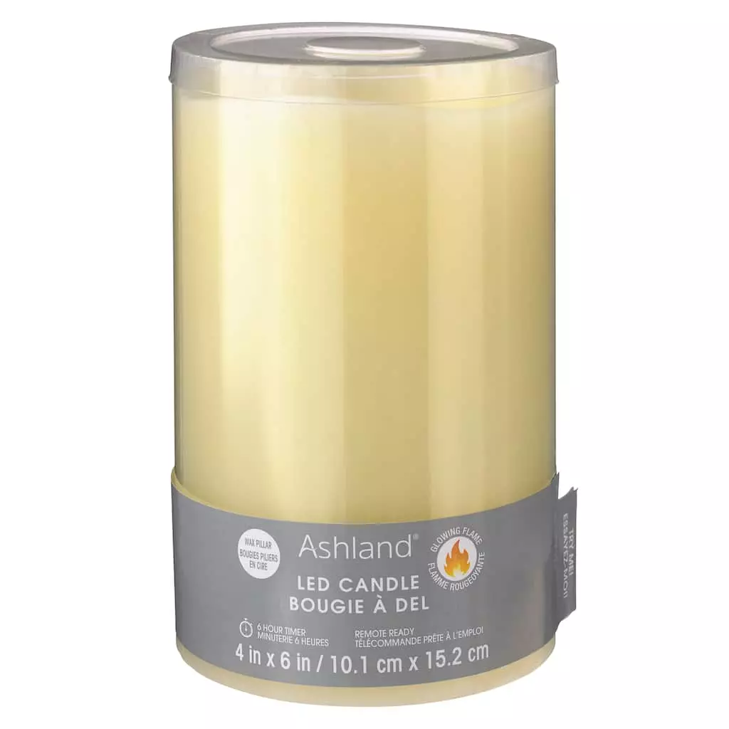 Flash Sale π 6 Pack: 4" x 6" LED Flame Pillar Candle by Ashland® β¨ 4 Flash Sale π 6 Pack: 4" x 6" LED Flame Pillar Candle by Ashland® β¨ - Image 2