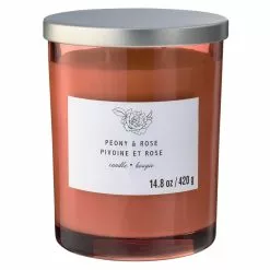 New ❤️ 8 Pack: Peony & Rose 2-Wick Jar Candle by Ashland® 🛒