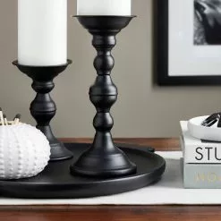 Best deal 🛒 6 Pack: 9.45" Black Metal Candle Holder by Ashland® 🎁 -Ashland Online Store MP638408 20